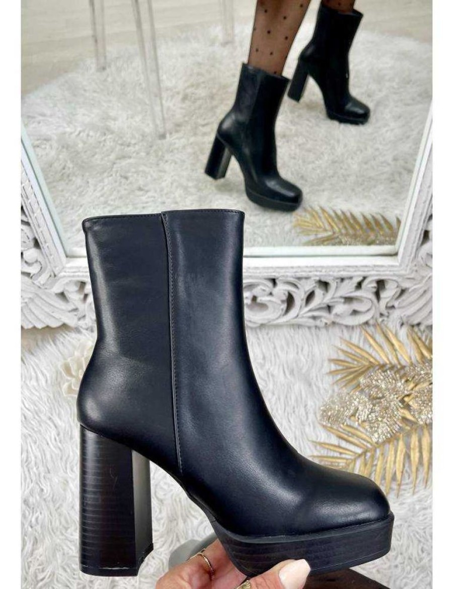 Chaussures My Look Féminin | Mes Bottines Noires