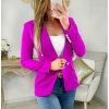 Vestes Gilets My Look Féminin | Mon Joli Blazer Fuchsia