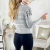 Pulls My Look Féminin | Mon Pull Gris Ajoure