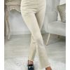 Pantalons My Look Féminin | Mon Jeans Beige