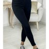 Pantalons My Look Féminin | Jeans Noir Push-Up