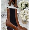 Chaussures My Look Féminin | Mes Bottines Camel & Black