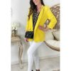 Manteaux My Look Féminin | Mon Joli Blazer Yellow