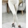 Pantalons My Look Féminin | Jeans Slim Push-Up Beige